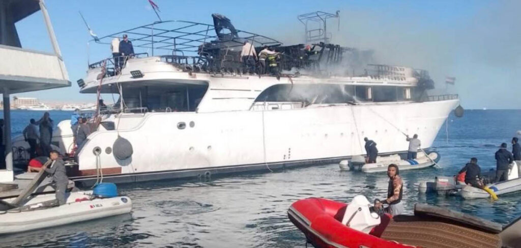 Golden Dolphin II Fire