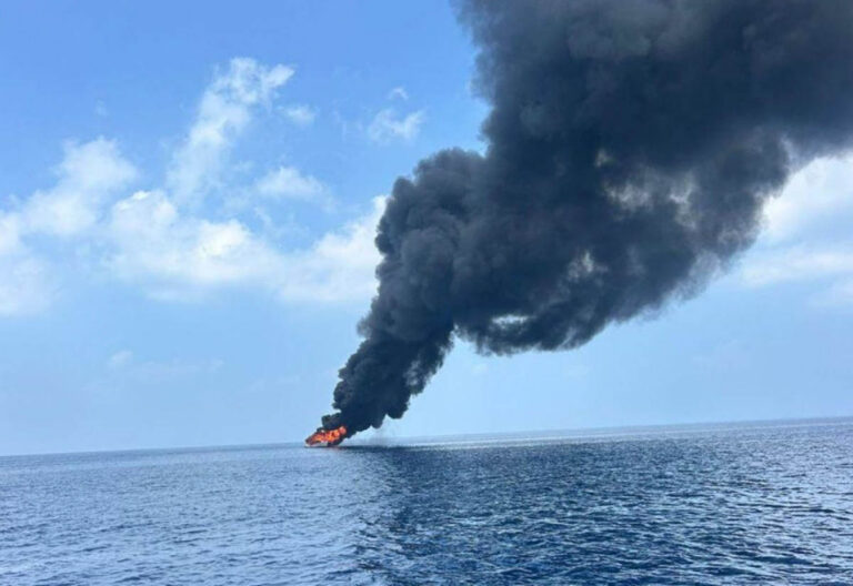 Dive Boat Destroyed by Fire in Maldives Harbour Maldives Boat Fire