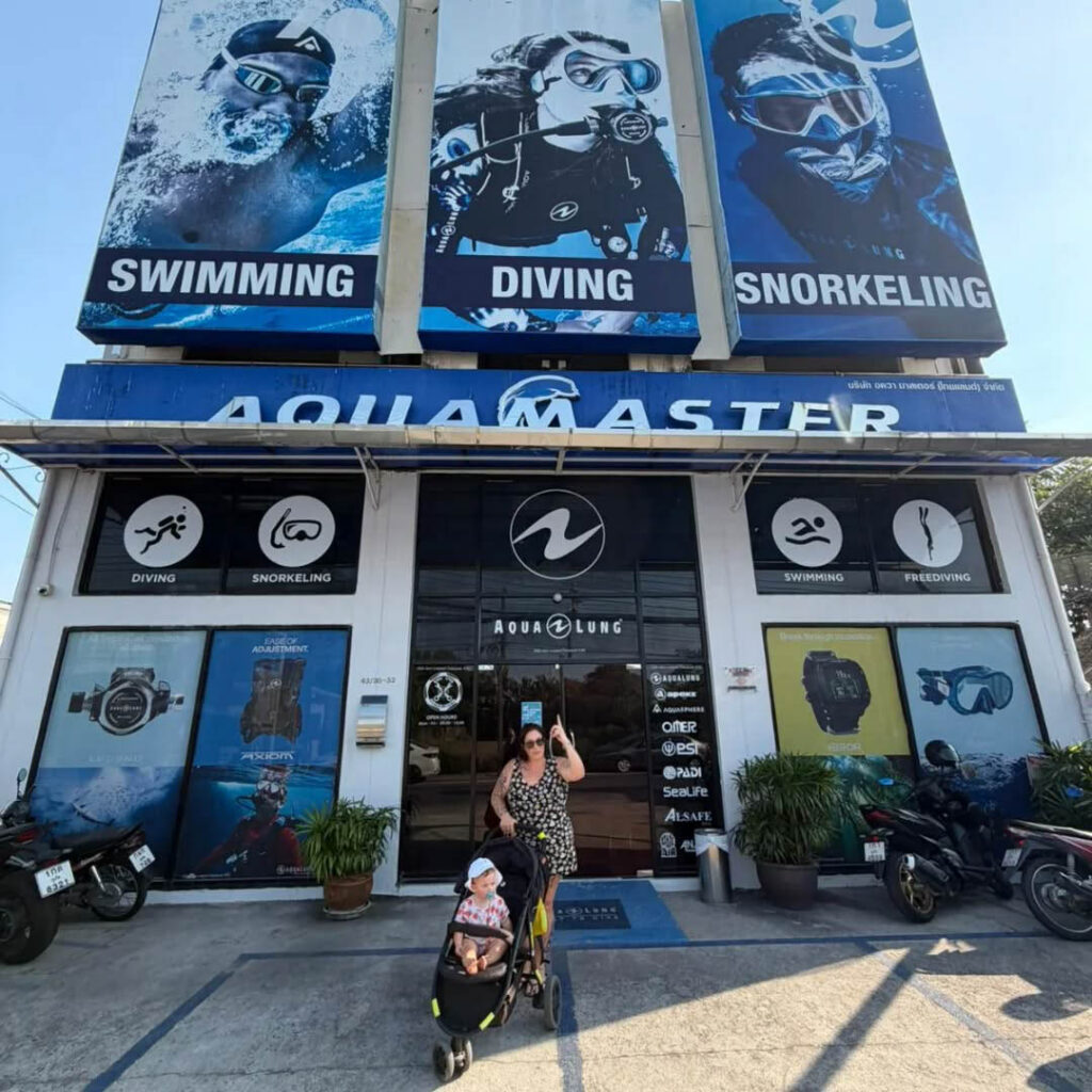 Diving and Motherhood