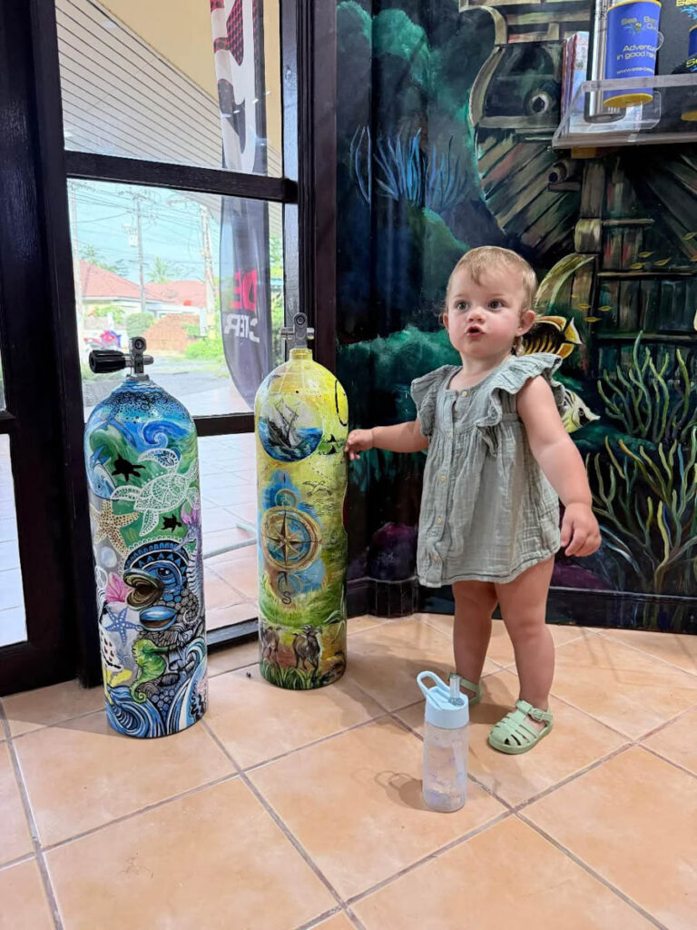 Diving and Motherhood