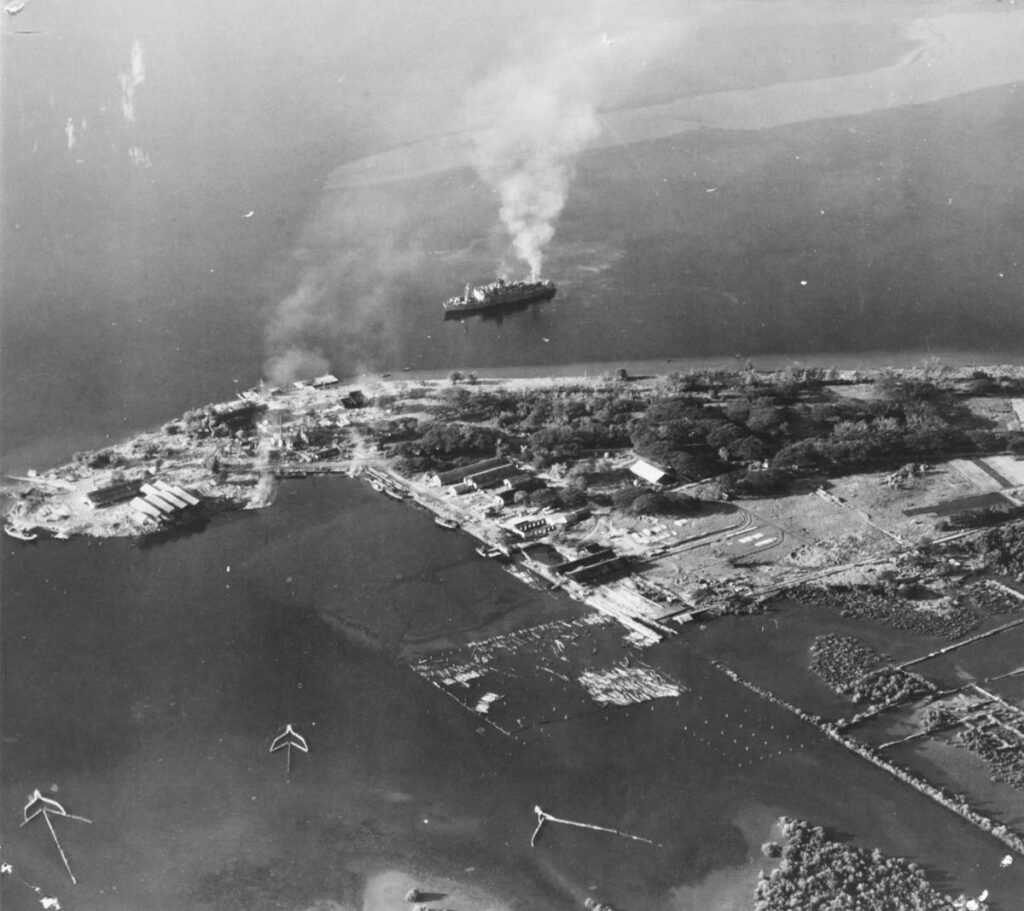 Oryoku Maru Burning