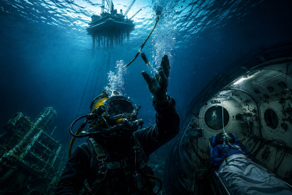The Diver Who Was Sent Hundreds of Feet Upward