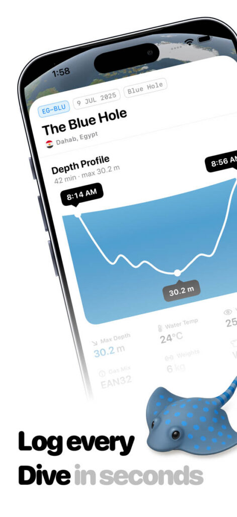 Divemates App Screen