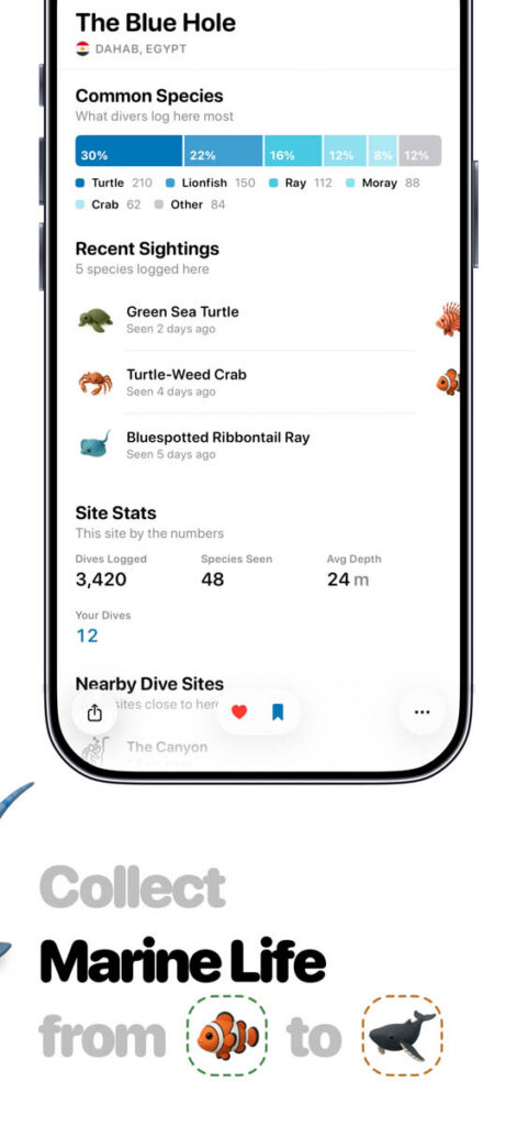 Divemates App Screen